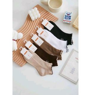 Tất vớ nữ cổ ngắn ren
