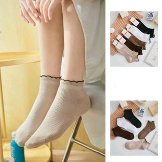 Tất vớ nữ cổ ngắn ren