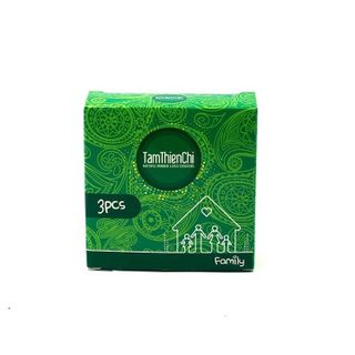 Bao cao su Tâm Thiện Chí Gia đình mỏng trơn Family Lốc 48 hộp 3 cái