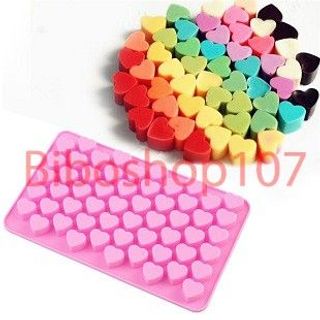 Khuôn Silicon 55 Trái Tim nhỏ