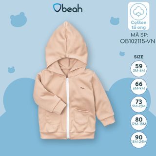 Áo khoác tổ ong Obeah có 3 màu size từ 3-24m