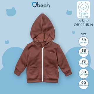 Áo khoác tổ ong Obeah có 3 màu size từ 3-24m