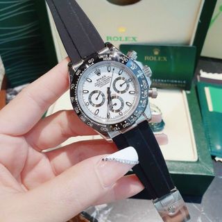 ĐỒNG HỒ ROLLEX NAM DÂY CAO SU CƠ CAO CẤP