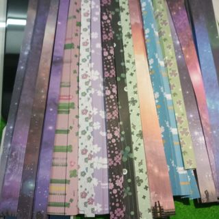 Giấy xếp sao đủ mẫu