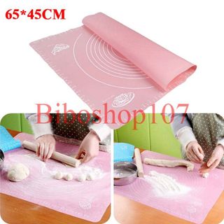 Tấm lót nhào bột, tấm nướng silicon mat 65x45cm giá sỉ