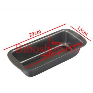 Khuôn loaf chữ nhật chống dính cao cấp dùng làm bánh mỳ 29x13cm
