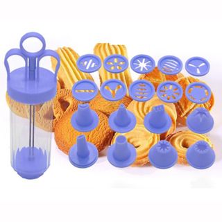 Khuôn nhấn bánh qui cookies press 10 mặt 8 đuôi bắt