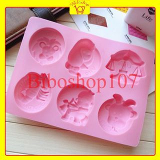 Khuôn silicon làm bánh, thạch, rau câu, socola 12 Cung Hoàng Đạo