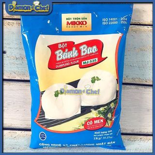 Bột bánh bao trộn sẵn mikko có men 1kg giá sỉ