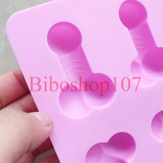Khuôn silicon làm thạch, rau câu, socola hình trym