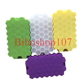 Khuôn silicon làm thạch, rau câu, socola 37 ô hình tổ ong