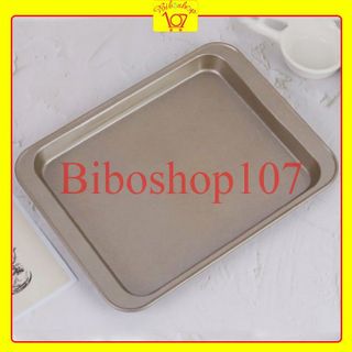 Khay nướng chống dính hình chữ nhật 24x18x2cm