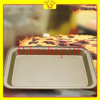Khay nướng chống dính hình chữ nhật 28,5x18x2cm