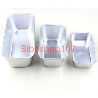 Khuôn làm bánh hợp kim nhôm cao cấp hình chữ nhật (Khuôn loaf)