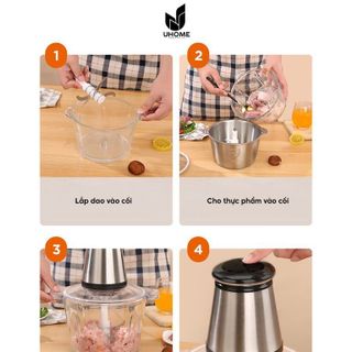 Máy xay Uhome chính hãng BẢO HÀNH 1 NĂM