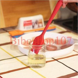 Chổi silicon đúc quét dầu, bơ, kem trang trí bánh (26cm)