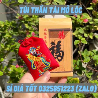 Túi Thần Tài Rước Lộc May Mắn, Túi Chiêu Tài Hút Lộc Hút Vượng Khí Giá Bao Rẻ