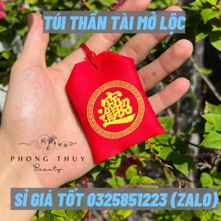 Túi Thần Tài Rước Lộc May Mắn, Túi Chiêu Tài Hút Lộc Hút Vượng Khí Giá Bao Rẻ