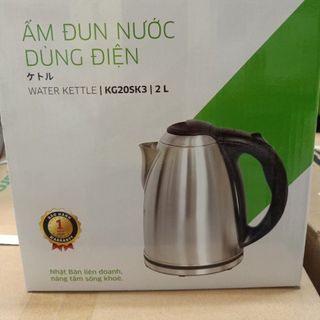 Bình đun siêu tốc Kangaroo KG20SK3 dung tích 2.0L Hàng chính hãng Bảo hành 12 tháng