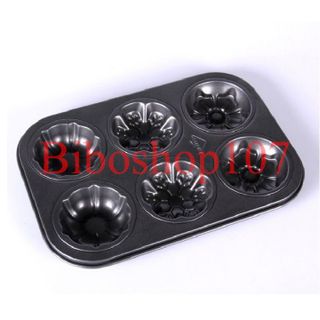Khuôn 6 ô chống dính hình hoa tuyết