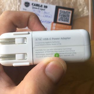 Củ sạc 87w type c ( macbook pro 15' M1)