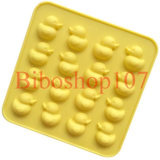 Khuôn silicon 16 chú vịt con
