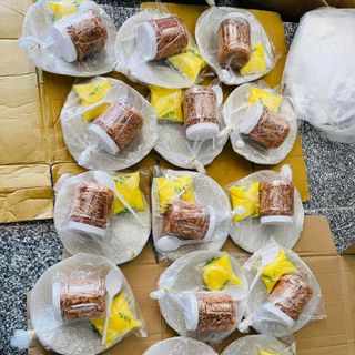 Combo bánh tráng phơi sương kèm bơ béo béo ngon ngon
