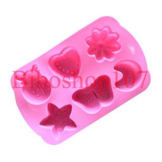 Khuôn silicon 6 hình ngộ nghĩnh