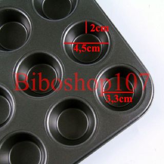 Combo 1 Khuôn chống dính 12 ô mini + 1 khuôn chống dính loaf mini 18x10