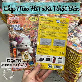 Sỉ Chip Mèo HITOKI Ngăn Bức Xạ Điện Từ Có Hại Từ Các Thiết Bị Điện Tử Bảo Vệ Sức Khỏe Con Người (Ảnh Bị Xóa Mờ Là Ảnh Bị Bọn Mất Dạy Lấy Tránh Lỡ Mua Hàng Kém Chất Lượng) giá sỉ