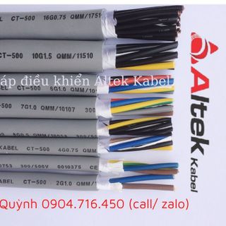 Cáp Điều Khiển SH-500 Altek Kabel 3G 0.75 QMM giá sỉ