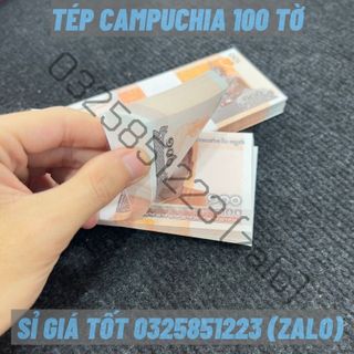 Sỉ 100 Tờ Tiền Campuchia Hình Phật, Mệnh Giá 100 Riels Giá Cực Kì Tốt