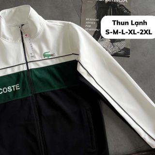 Áo Khoác Thun Lạnh Chống Nắng Màu Trắng Xanh Rêu Thể Thao Chất Vải Mịn Thoáng Khí Không Xù Lông Áo Khoác Thu Đông
