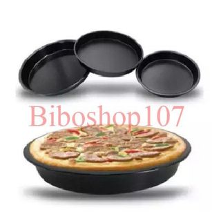 Khuôn pizza, khay pizza chống dính màu đen