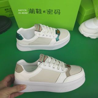 Giày thể thao nữ chất da mềm đẹp K431