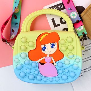 Mua sỉ túi xách đeo chéo cho bé gái dễ thương, túi bopit silicon