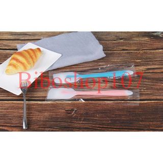 Phới Silicon Trong 21cm/ Cây Vét Spatula Cán Trong 21cm