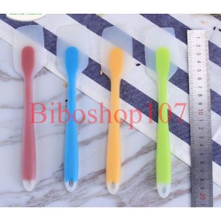 Phới Silicon Trong 21cm/ Cây Vét Spatula Cán Trong 21cm