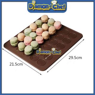 Khuôn Silicon Tấm Nướng Bánh Macaron 30 ô giá sỉ