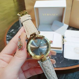 ĐỒNG HỒ VERRSACE DÂY DA MIRRO CAO CẤP