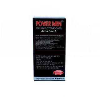 Bao cao su Powermen Cá ngựa 4in1 kéo dài Lốc 12 hộp 12 cái
