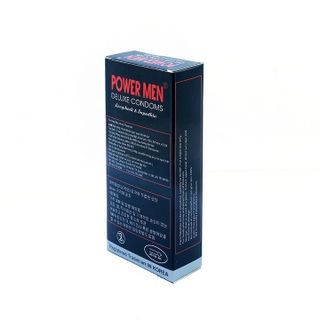Bao cao su Powermen Siêu mỏng thuốc kéo dài hình cô gái hộp 12 cái