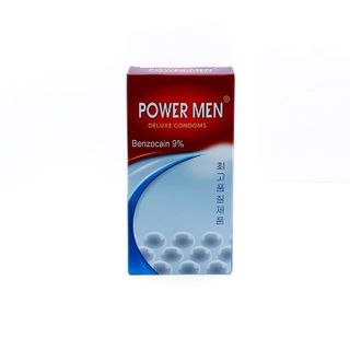 Bao cao su Powermen Ngọc trai kéo dài Lốc 12 hộp 12 cái