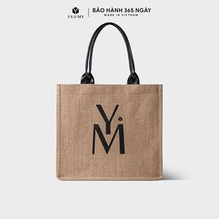 Túi xách cói dây da đi biển Yuumy YTX16