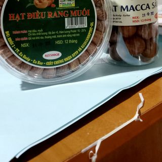 Hạt điều hạt mắc ca
