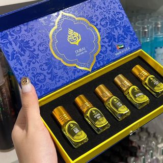 Sét tinh dầu dubai 5 chai giá sỉ
