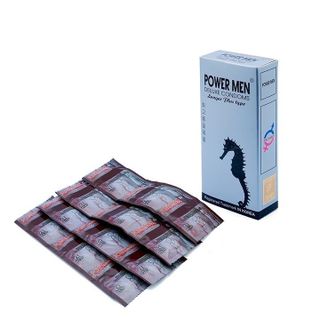 Bao cao su Powermen Longer Plus kéo dài Lốc 12 hộp 12 cái