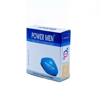 Bao cao su Powermen VIAGRA siêu mỏng kéo dài Lốc 48 hộp 3 cái