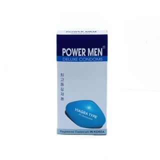 Bao cao su Powermen VIAGRA siêu mỏng kéo dài Lốc 12 hộp 12 cái