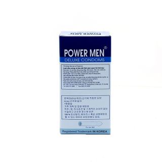 Bao cao su Powermen VIAGRA siêu mỏng kéo dài Lốc 12 hộp 12 cái